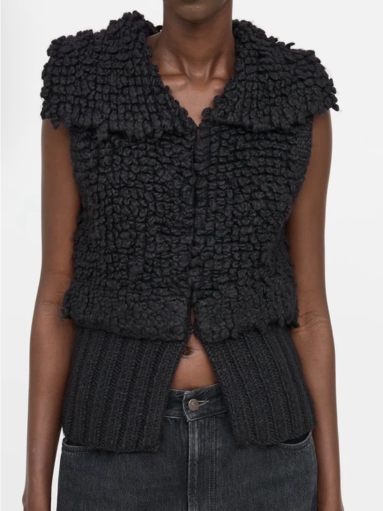Alexander Wang Sweaters - Alexander Wang Wool Boucle Vest